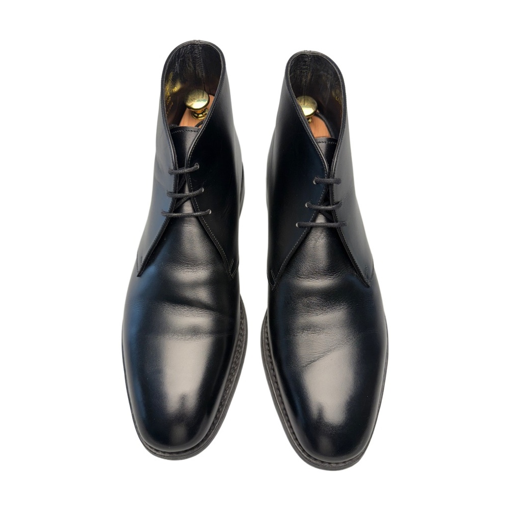 Jackie Chukka Boot in Black Leather